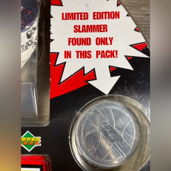 MICHAEL Jordan Upper Deck Limited Edition Slammers Set NEW - Picture 3 of 4